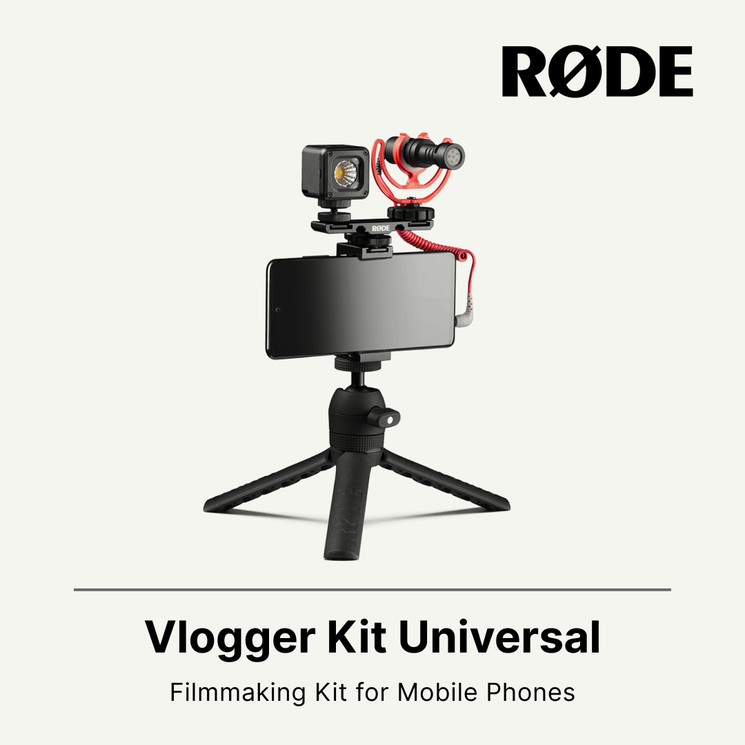 Rode Universal Vlogger Kit with Video Micro Vlogvmicro – Red Dot Photo