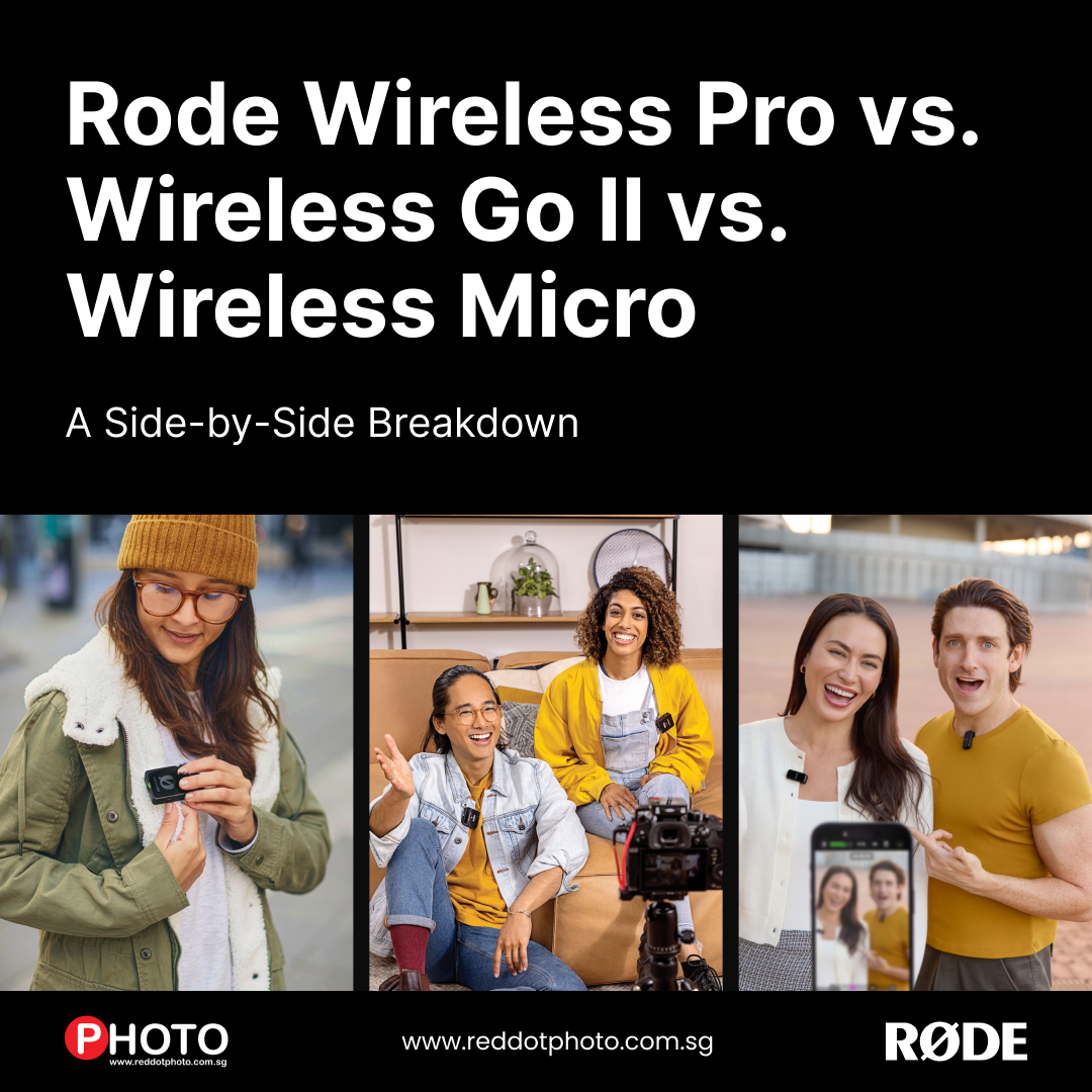 Rode Wireless Pro vs. GO II vs. Micro: A Comprehensive Comparison