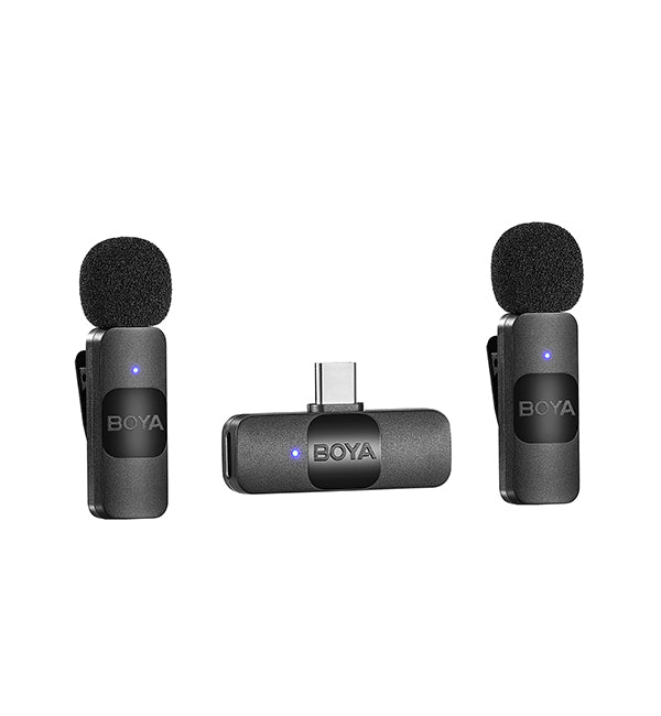 Boya BY V20 Ultracompact 2.4GHz Wireless Microphone System Red