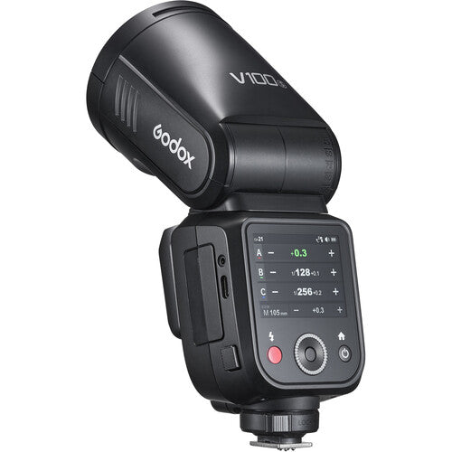 Godox V100 TTL Li-ion Round Head Camera Flash