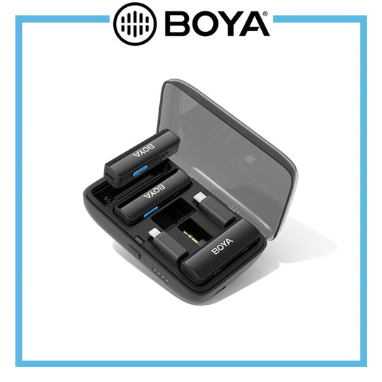 Boya Boyalink All-in-one Design Wireless Microphone System (Black)