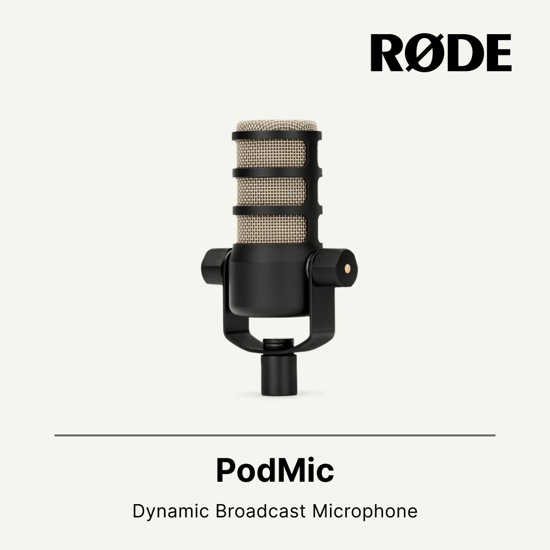 Rode PodMic 动态播客麦克风