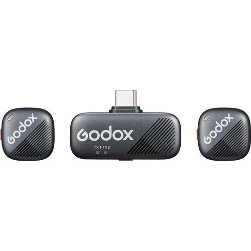 Godox Cube-S 2-Person Wireless Microphone System (2.4GHz)