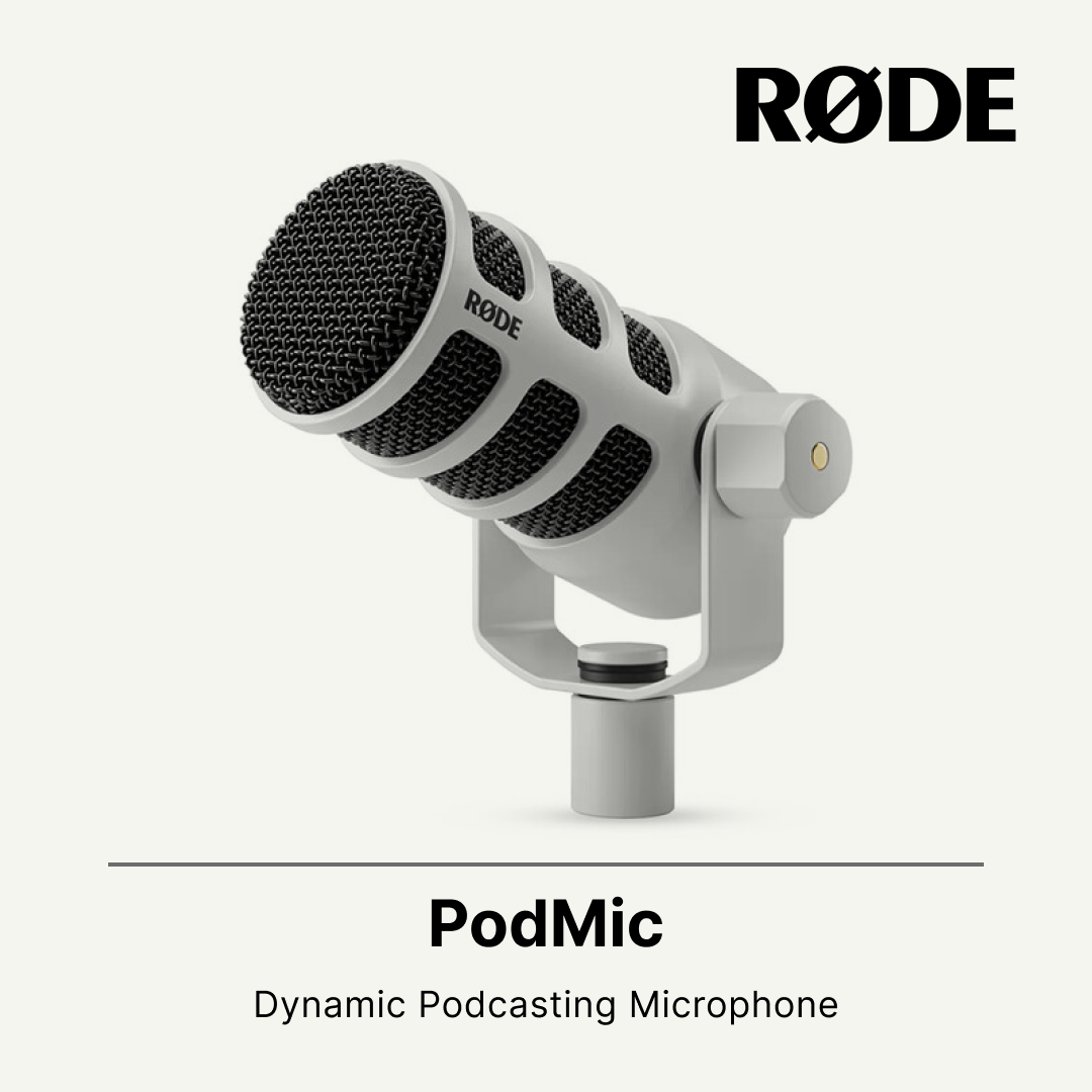 Rode PodMic Dynamic Podcasting Microphone