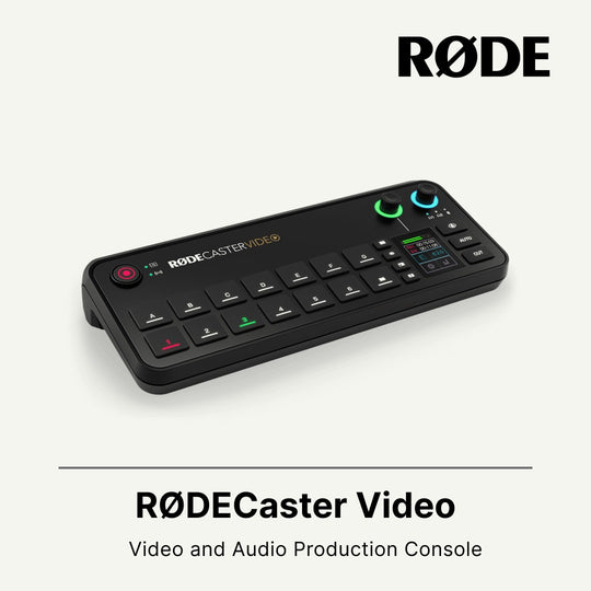 Rodecaster Video (Video and Audio Production Console)