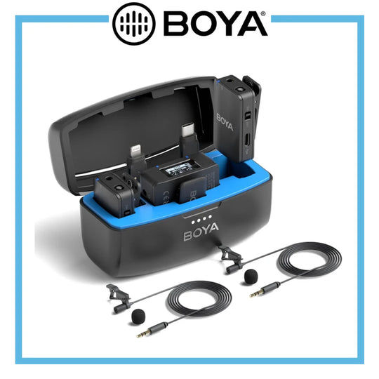 Boya BOYAMIC All-in-One Wireless Mic with On-Board REC Success