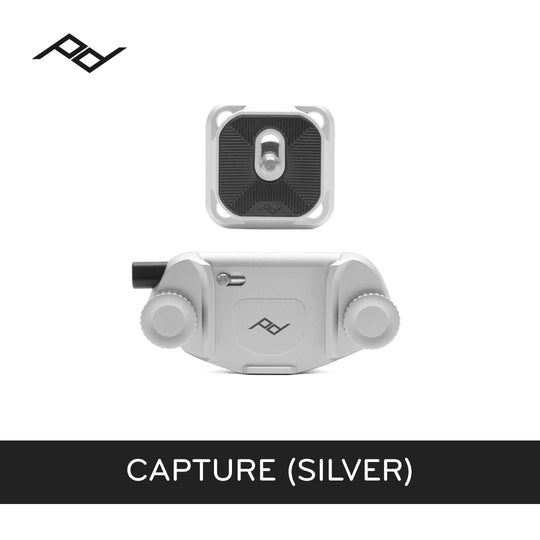 Peak Design Capture Clip V3 Latest Model 2019 (Black or Silver)