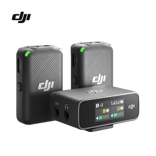 DJI Mic (2 TX + 1 RX + Charging Case)