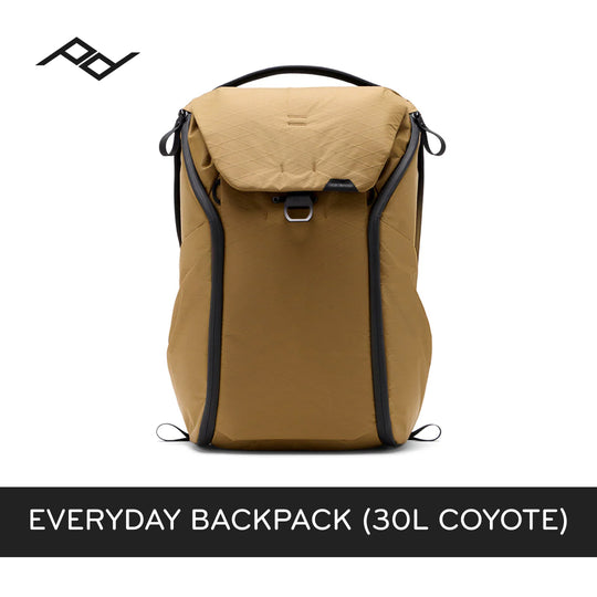 Peak Design Everyday Backpack 30L V2 (Black, Charcoal, Midnight, Coyote)