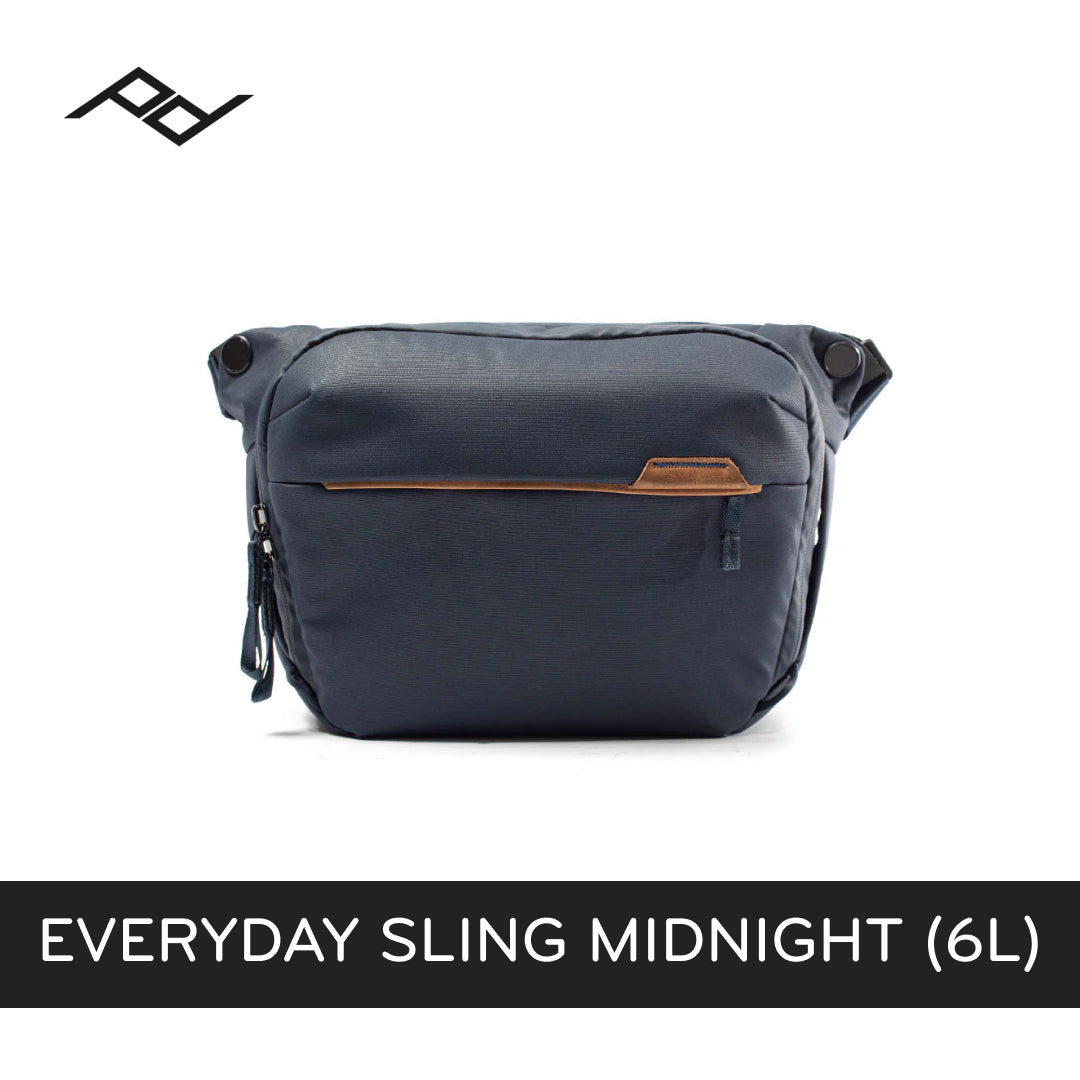 Peak Design Everyday Sling V2 6L 2019 (Black, Ash, Midnight, Coyote)