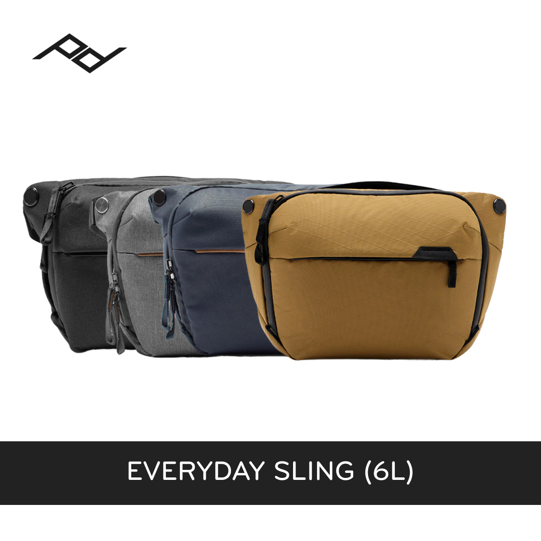 Peak Design Everyday Sling V2 6L 2019 (Black, Ash, Midnight, Coyote)