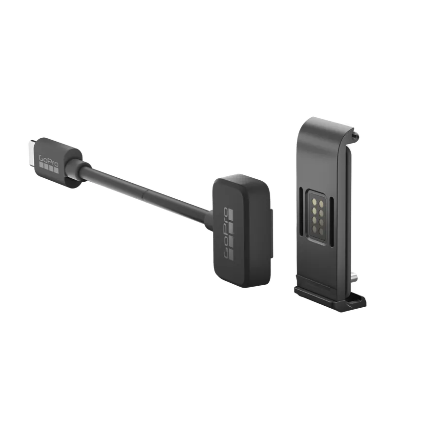 GoPro Contacto Magnetic Door and Power Cable Kit  for Hero 13 Black