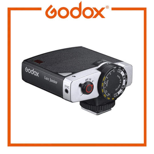 Godox Lux Junior Retro Camera Flash (Black)