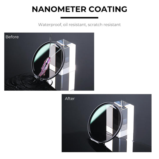 K&F Concept ND Filter ND8 (3-Stops) Filter Fixed Neutral Density Filter Nano-X Series