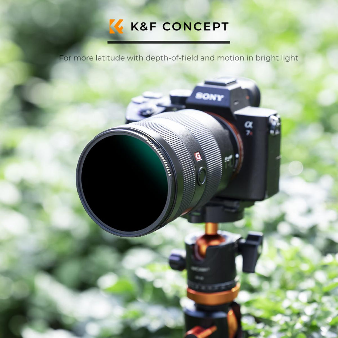 K&F Concept ND Filter ND64 (6-Stops) Filter Fixed Neutral Density Filter Nano-X Series