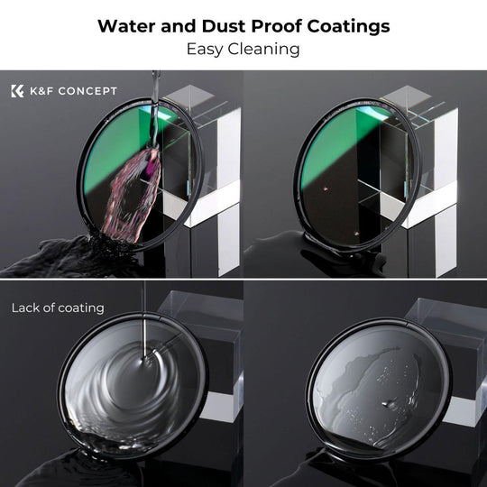 K&F Concept CPL Filter Nano-X Series Magnetic Filter Green Coating Scratch Resistant (Magnetic Version)