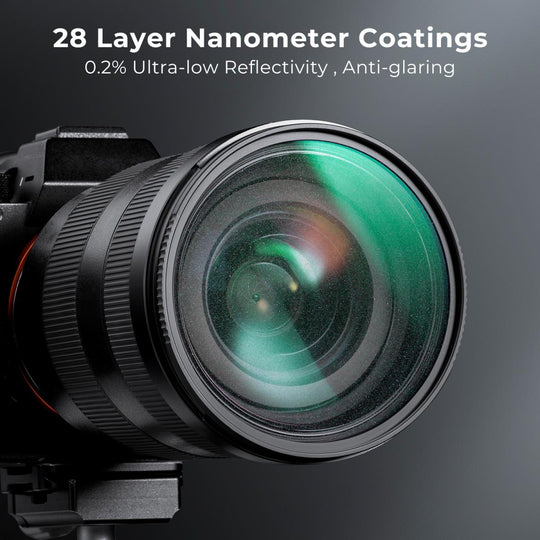 K&F Concept Shimmer Diffusion 1 Filter Optical Glass Glimmer Effect Filter Nano-X Series