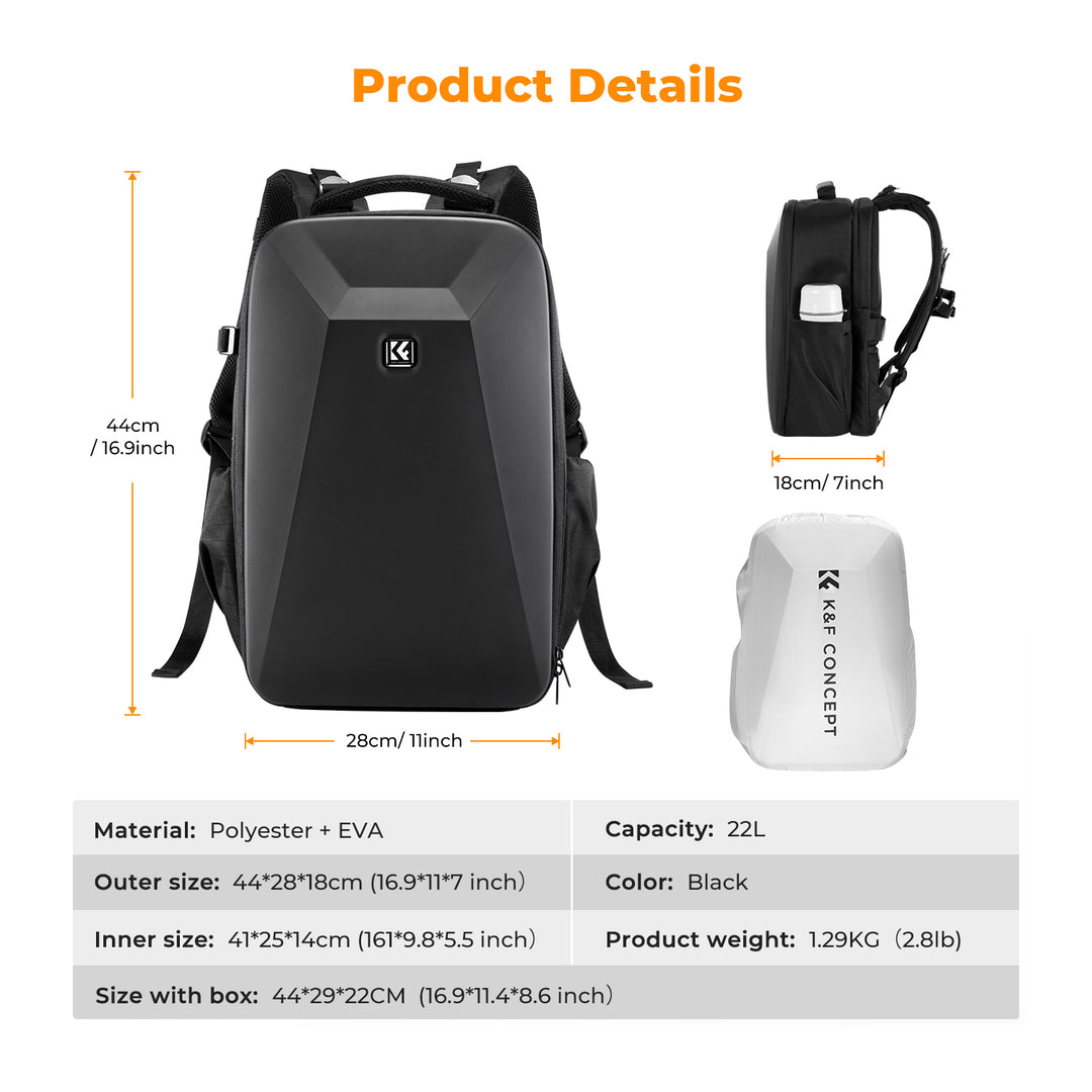 K&F Concept Backpack 22L Camera Bag