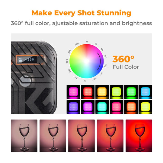 K&F Concept RGB Video Light