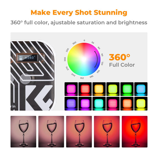 K&F Concept RGB Video Light