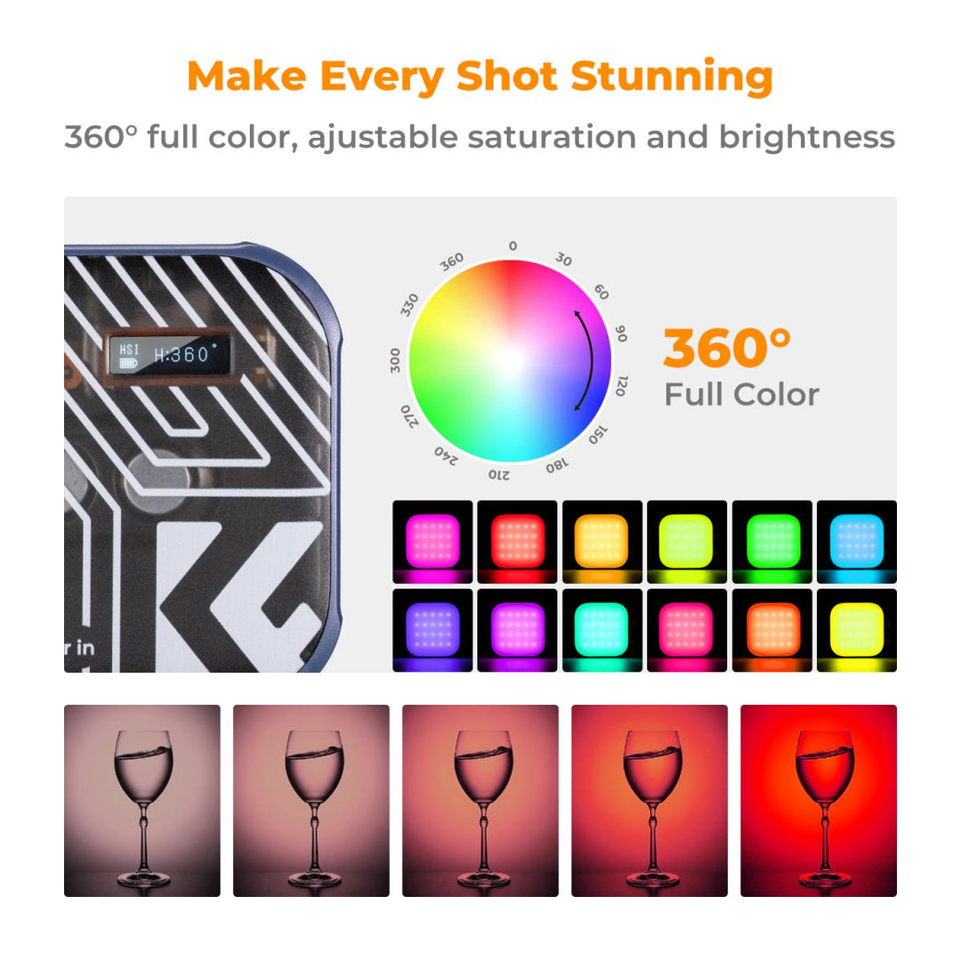 K&F Concept RGB Video Light