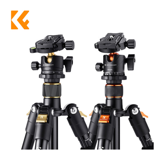 K&F TM2324 II Foldable Lightweight Aluminum Tripod