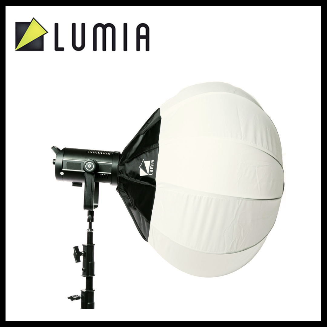 Lumia Lantern 85cm Softbox Collapsible Light Modifier with Bowen Mount Quick Install (Similar to Godox 85cm CS-85D)