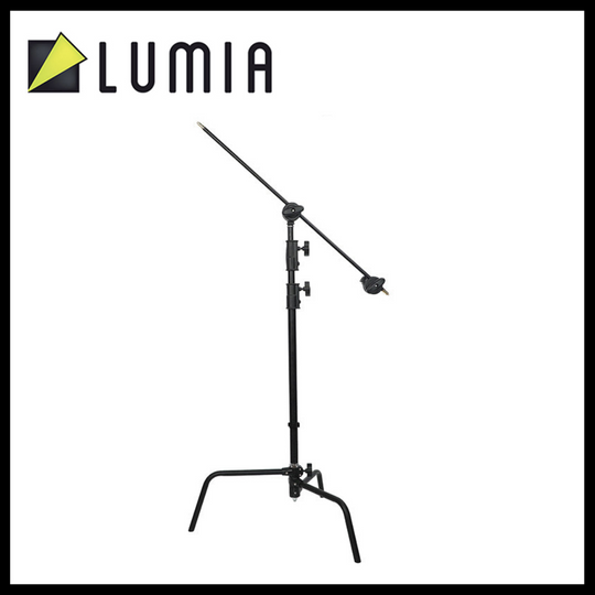 Lumia C Stand Century Stand Grip Head with 40" boom arm (Black C-stand)