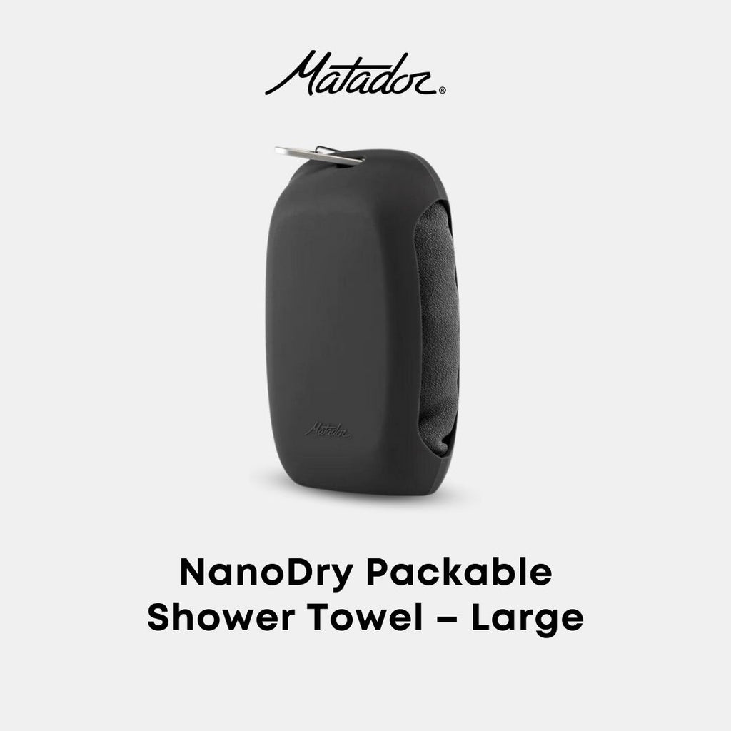 Nanodry packable best sale shower towel