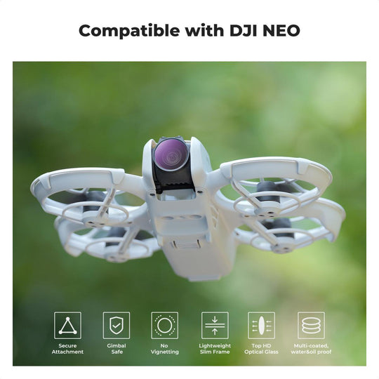 K&F Concept DJI NEO ND Filter Kit 4 Pack ND8+ND16+ND32+ND64