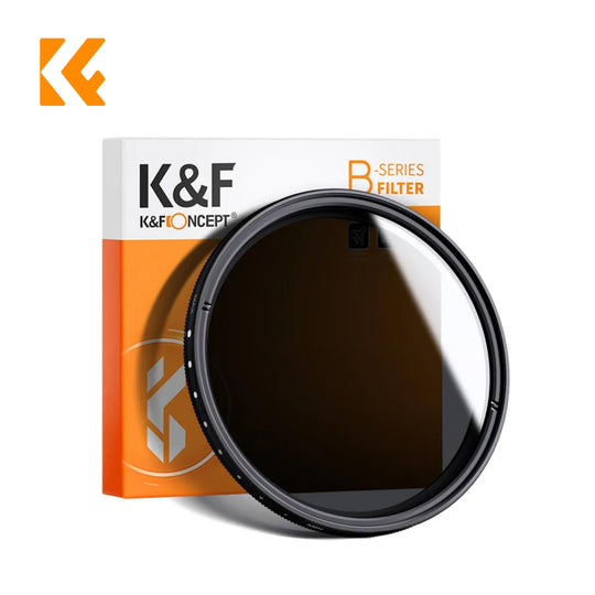 K&F Concept 49 / 52 / 58 / 62 / 67 / 72 / 77 / 82 Ultra Slim Multi Coated Variable Neutral Density Filter ND2 - ND400