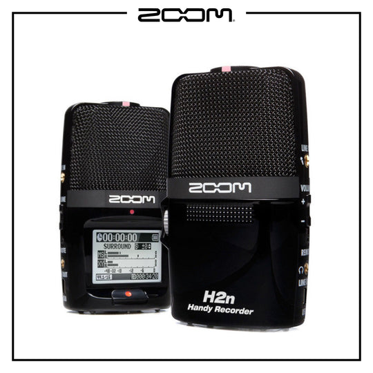 Zoom H2n 2-Input / 4-Track Portable Handy Recorder with Onboard 5-Mic Array