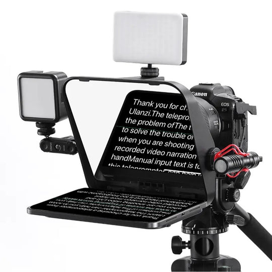 Ulanzi RT02 Universal Teleprompter for Tablets and Smartphones with Remote Control