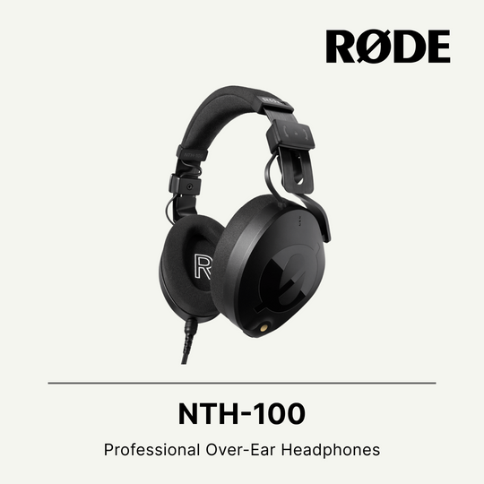 Rode NTH-100 Professional Closed-Back Over-Ear Headphones