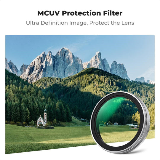 K&F Concept x100vi Lens UV filter with sunshade, lens cap and three piece set