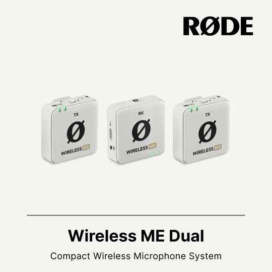 Rode Wireless ME Compact Digital Wireless Microphone System for Interview Content Creation