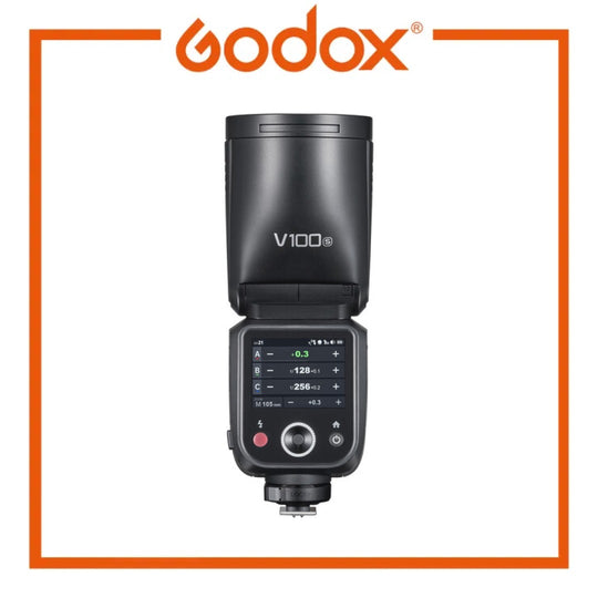 Godox V100 TTL Li-ion Round Head Camera Flash