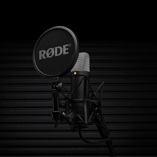 RODE NT1 5th Generation Cardioid Condenser XLR/USB Microphone 32-Bit Float for Podcast Stream