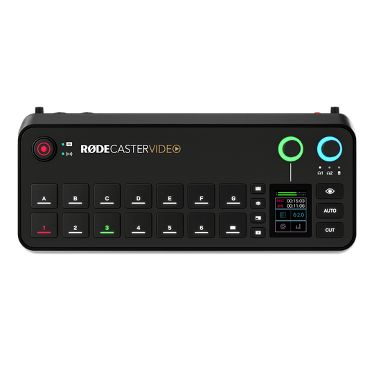 Rodecaster Video (Video and Audio Production Console)