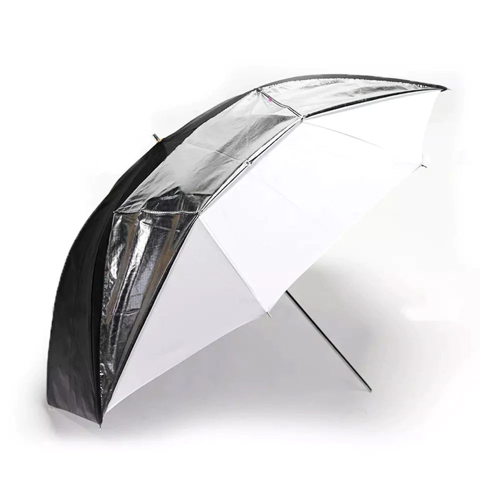 Godox UB006 84cm 2-Layer Reflective and Translucent Black White Umbrella