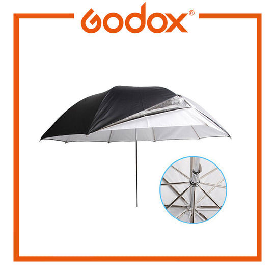 Godox UB006 84cm 2-Layer Reflective and Translucent Black White Umbrella