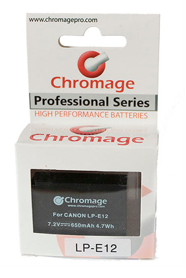 Chromage LP-E12 Battery for Canon