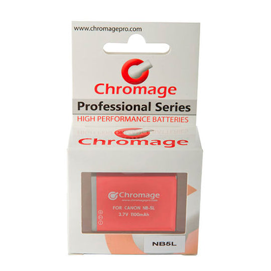 适用于佳能相机的 Chromage NB-5L 电池